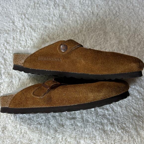 Birkenstock Boston Shearling Clogs Size 36 - Picture 2 of 5